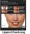 Virtual Lippenstift Werkzeug